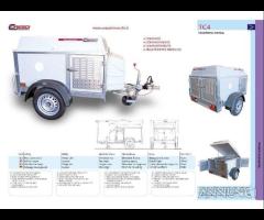 Rimorchio trasporto Cani Cresci TC4 nuovo