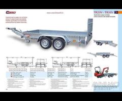 Rimorchio trasporto cose e veicoli Cresci TR35V - 1