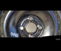 OPEL CORSA E CERCHIO PNEUMATICO SCORTA IN FERRO 15 - 5