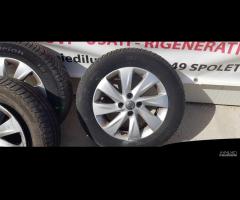 4x CERCHI IN LEGA GOMME OPEL CORSA ADAM ASTRA 15\" - 7