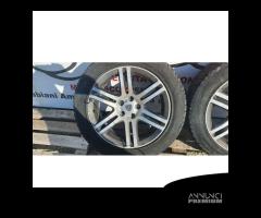 1x CERCHIO IN LEGA CON GOMMA LANCIA THEMA 18\"5X115