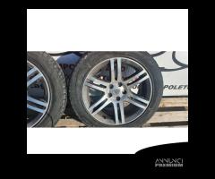 1x CERCHIO IN LEGA CON GOMMA LANCIA THEMA 18\"5X115