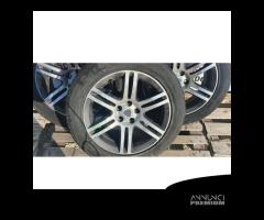 1x CERCHIO IN LEGA CON GOMMA LANCIA THEMA 18\"5X115 - 6