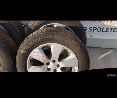 4x CERCHI IN LEGA + PNEUMATICI SUBARU 5x100 DA 17\" - 12