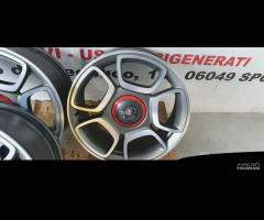 4x cerchi in lega abarth fiat 500 punto 17