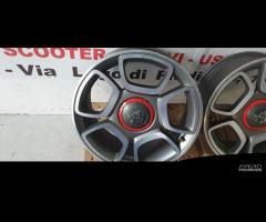 4x cerchi in lega abarth fiat 500 punto 17