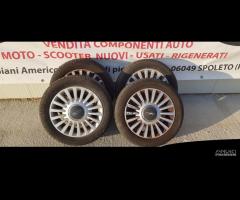 4x CERCHI IN LEGA FIAT 500-PUNTO-PANDA 4X98 15\"