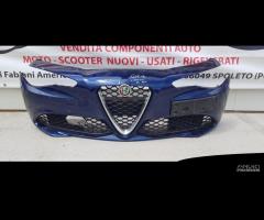 Alfa romeo giulia paraurti + lavafari anteriore