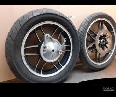 Ruota anteriore e posteriore Honda CB 650 Nighthaw