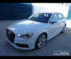 Audi a3 s line 2015 frontale completo