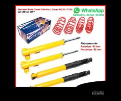 KIT Assetto Sportivo Mercedes CLASSE E W124 -4,5cm