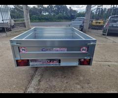 Rimorchio Cresci A6 750/600 Kg cm175x141x36H