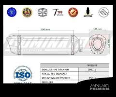 SCARICO TERMINALE HP6 HONDA XL 750 TRANSALP