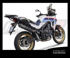 SCARICO TERMINALE MX2 BLACK HONDA XL 750 TRANSALP