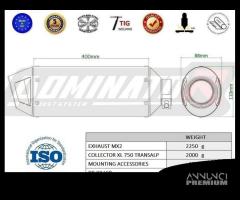 SCARICO COMPLETO HP6 HONDA XL 750 TRANSALP - 6