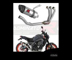 SCARICO COMPLETO HP5 TITANIO YAMAHA MT 09 / FZ 09 - 1