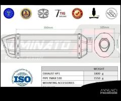 SCARICO COMPLETO YAMAHA TMAX 530 T MAX 530 - 5