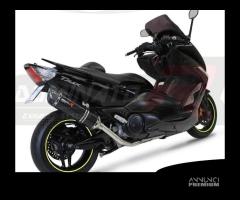 SCARICO COMPLETO TITANIO BLACK YAMAHA TMAX T-MAX 5