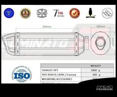 SCARICO TERMINALE SPECIAL TITANIO APRILIA RSV 4 20 - 5