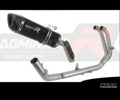 SCARICO COMPLETO GP6 BLACK APRILIA TUAREG 660 - 1