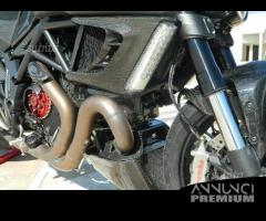 Copri radiatori frecce carbonio ducati diavel