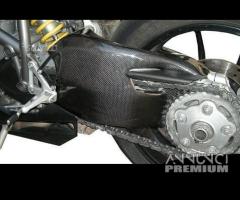 Cover forcellone carbonio ducati 848 1098 1198 - 2