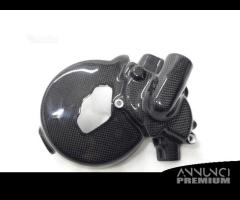 Copri pompa acqua alternatore carbonio multistrada - 1