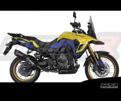 SCARICO TERMINALE HP6 TITANIO BLACK SUZUKI V-STROM