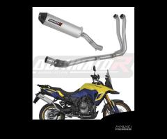 SCARICO COMPLETO MX2 TITANIO SUZUKI V-STROM 800 DE