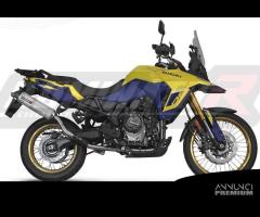 SCARICO COMPLETO MX2 TITANIO SUZUKI V-STROM 800 DE