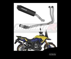 SCARICO COMPLETO MX2 TITANIO BLACK SUZUKI V-STROM