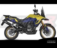 SCARICO COMPLETO MX2 TITANIO BLACK SUZUKI V-STROM