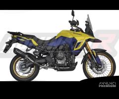 SCARICO COMPLETO HP6 TITANIO BLACK SUZUKI V-STROM