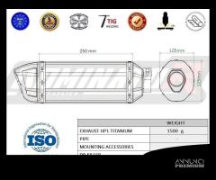 SCARICO TERMINALE HP1 TITANIO KTM SUPER DUKE 1290 - 4