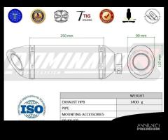 SCARICO TERMINALE HP8 BLACK KTM SUPER DUKE 1290