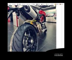 PARACALORE POSTERIORE CARBONIO DUCATI HYPERMOTARD - 2