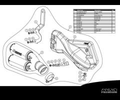 TERMINALE AKRAPOVIC DUCATI MULTISTRADA V2 / S 2022 - 5