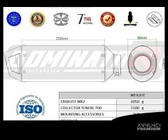 SCARICO COMPLETO MX2 TITANIO TENERE 700 / world ra - 6