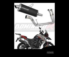 SCARICO COMPLETO H7 TITANIO BLACK BENELLI TRK 702 - 1