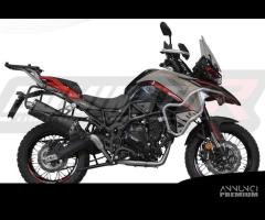 SCARICO COMPLETO H7 TITANIO BLACK BENELLI TRK 702 - 2