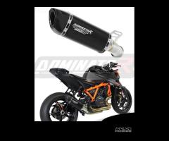 SCARICO TERMINALE HP6 TITANIO BLACK KTM SUPER DUKE