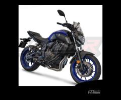 SCARICO COMPLETO HP8 TITANIO BLACK YAMAHA MT-07/ T