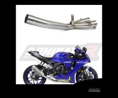 COLLETTORE NO KAT DECATALIZZATORE YAMAHA YZF R1 10