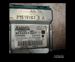 centralina airbag renault Trafic 11 8200969856