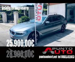 BMW 520 d aut. Touring Luxe PELLE- TELECAMERA