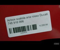 Airbox scatola aria rosso Ducati 748 916 996 - 8