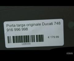 Porta targa originale Ducati 748 916 996 998