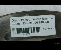 Dischi freno anteriore Brembo 320mm Ducati 996 748 - 8