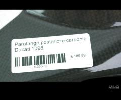 Parafango posteriore carbonio Ducati 1098 - 8