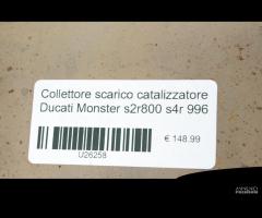 Collettore scarico Ducati Monster s2r 800 s4r 996 - 8